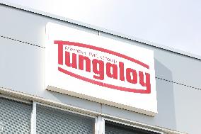 Tungaloy signboard and logo